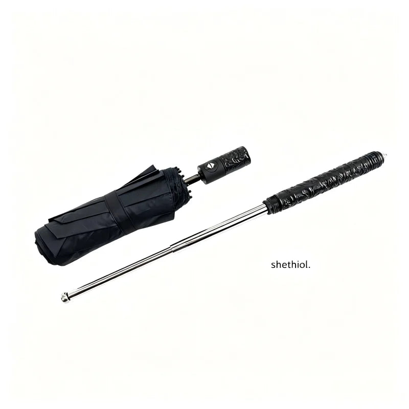 Outdoors Mult Funtional Umbrella inside Extendable Baton Defensive