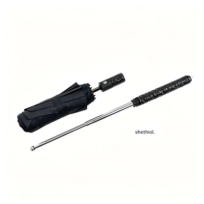 Outdoors Mult Funtional Umbrella inside Extendable Baton Defensive